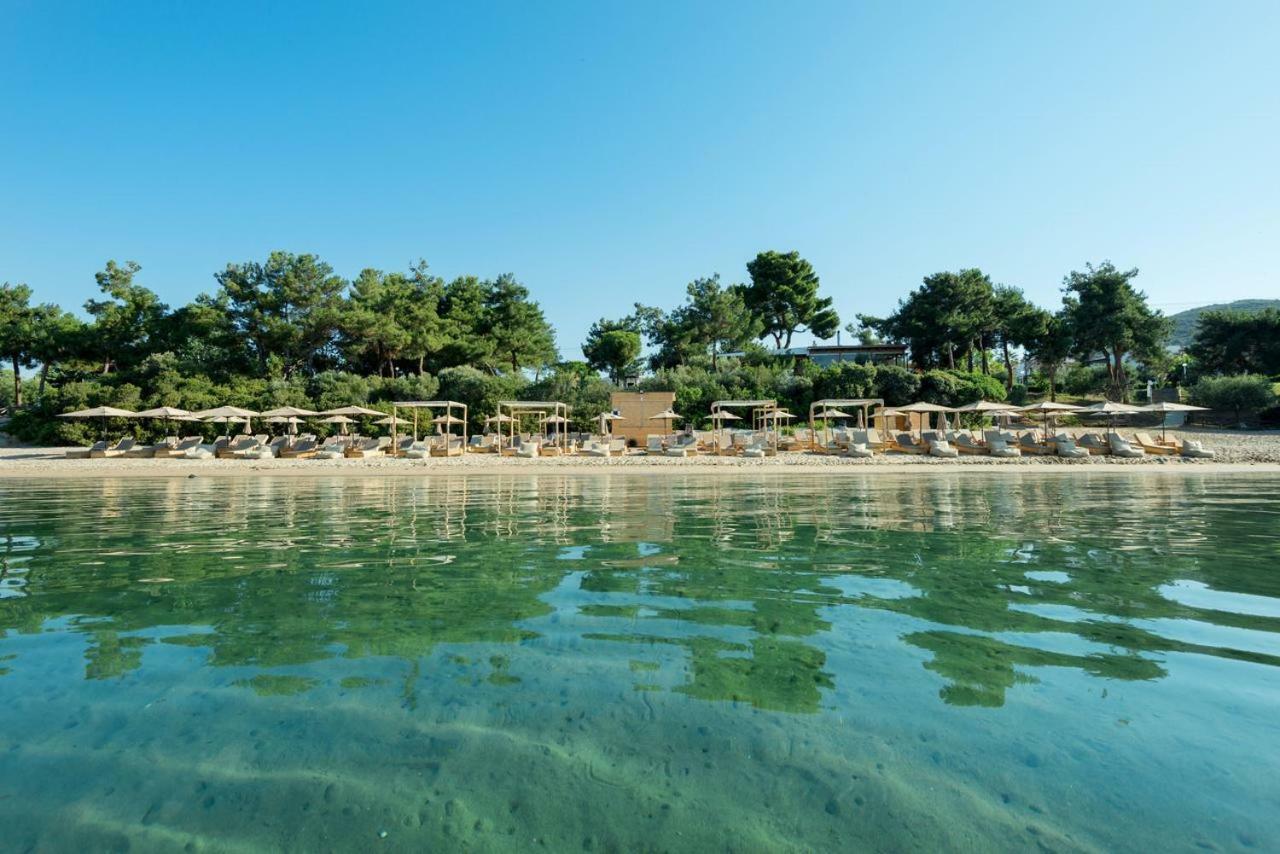 Gerakina Beach Cottage Psakoudia Bagian luar foto