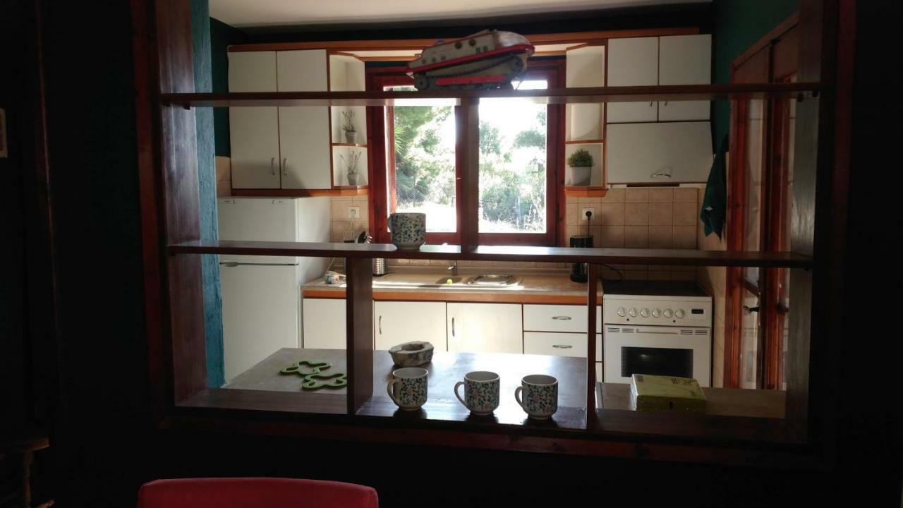 Gerakina Beach Cottage Psakoudia Bagian luar foto