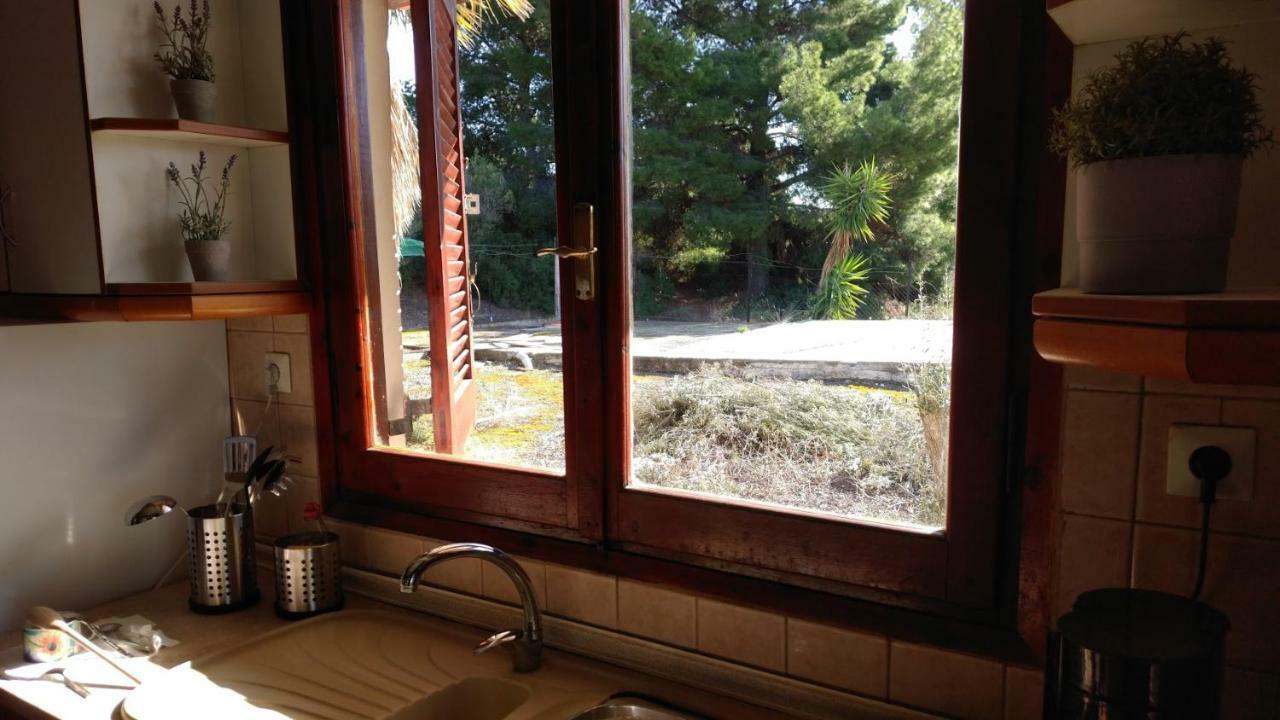 Gerakina Beach Cottage Psakoudia Bagian luar foto